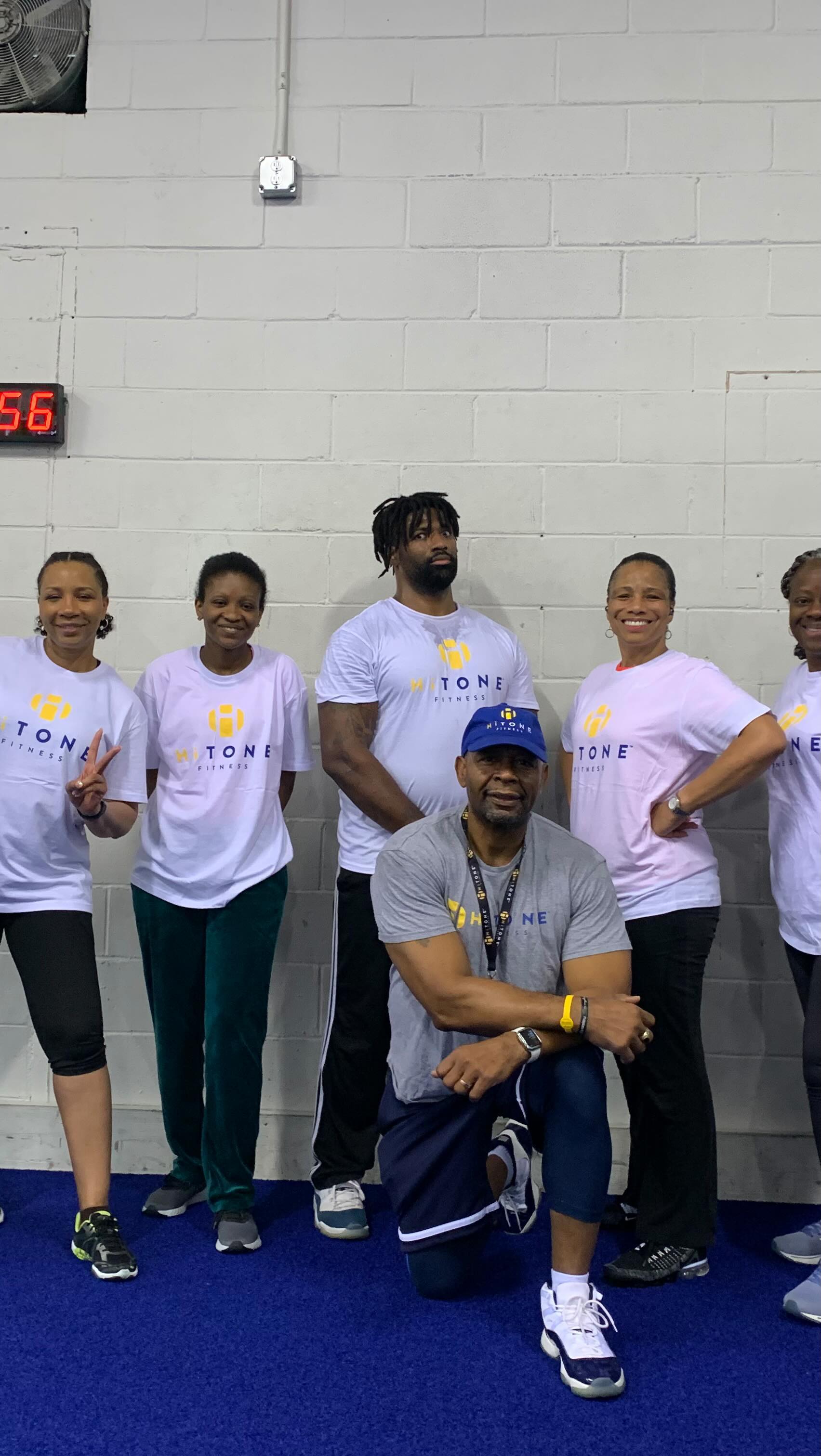 Coach Bam leading group class